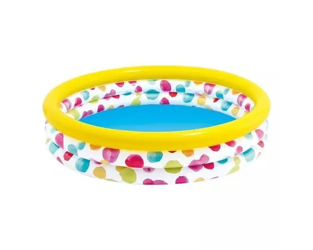Piscina gonflabila copii, Intex, Cool Dots, 330 Litri, 147 x 33 CM, 58439