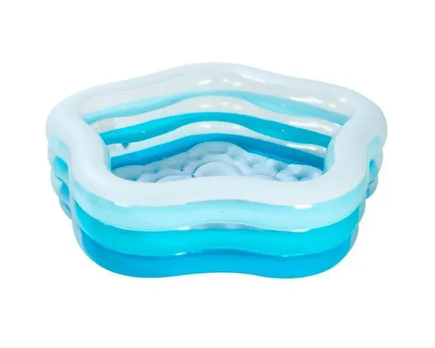 Piscina gonflabila copii, Intex, Summer, 466 Litri, 185 x 180 x 53 cm, 56495