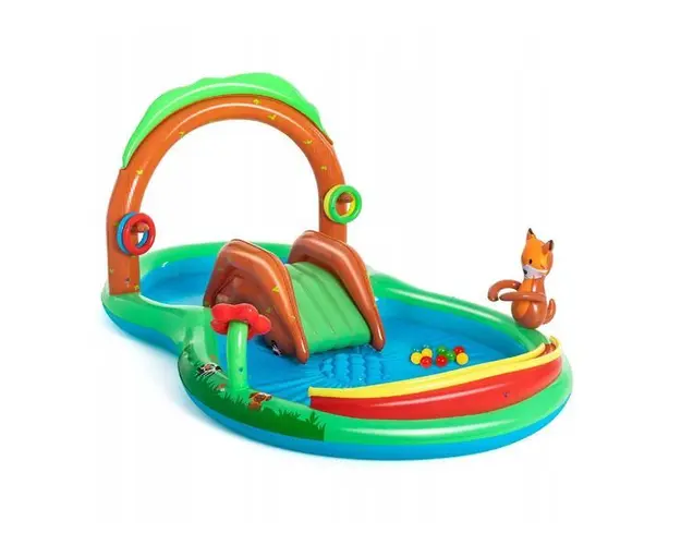 Piscina gonflabila pentru copii 295 x 199 x 130 cm, 7Toys