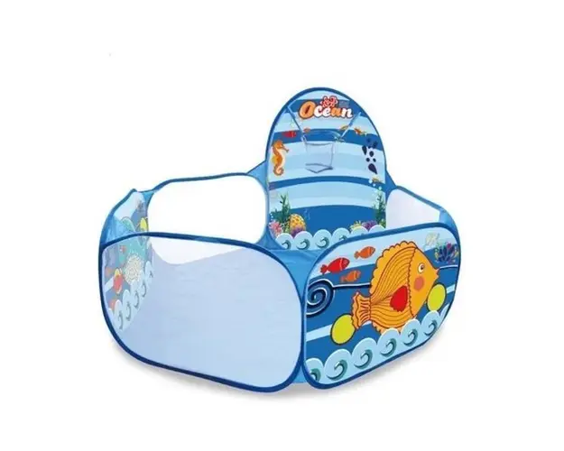 Piscina pentru Copii cu Cos de Baschet si 50 de Bile Incluse Ocean