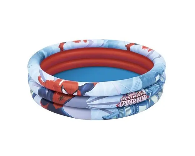 Piscina Spider-Man gonflabila, pentru copii 3 ani+, Bestway 98018, 122 x 30 cm, 200 litri