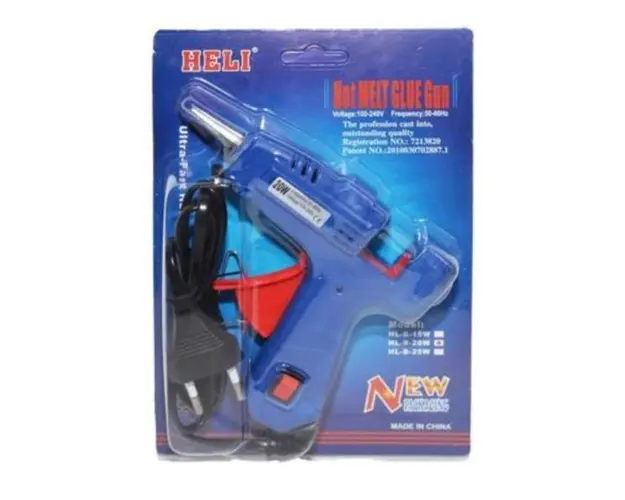 Pistol de lipit cu baghete de silicon