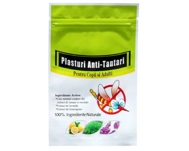 Plasturi Anti-Tantari Narcis, 6 buc
