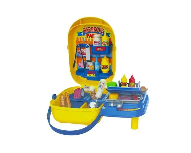 Play set barbeque, in gentuta, 7Toys