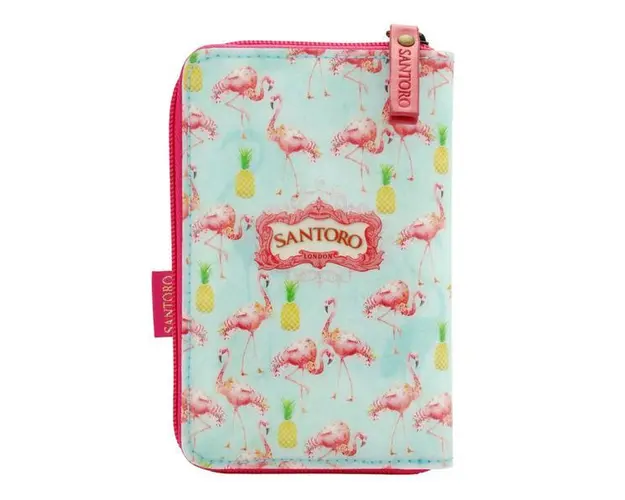 Portofel mic fermoar Flamingo