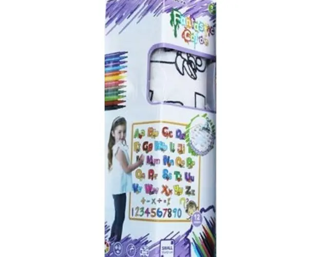 Poster lavabil de colorat: Alfabetul
