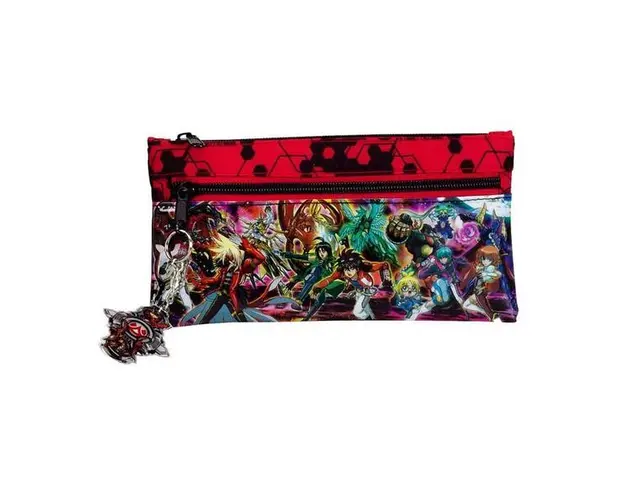 Pouch cu doua fermoare colectia Bakugan - Safta