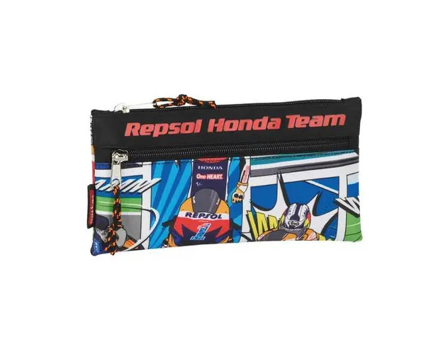 Pouch cu doua fermoare colectia Repsol Honda 2