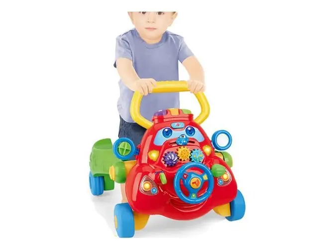 Antemergator multifunctional Baby Car Rosu