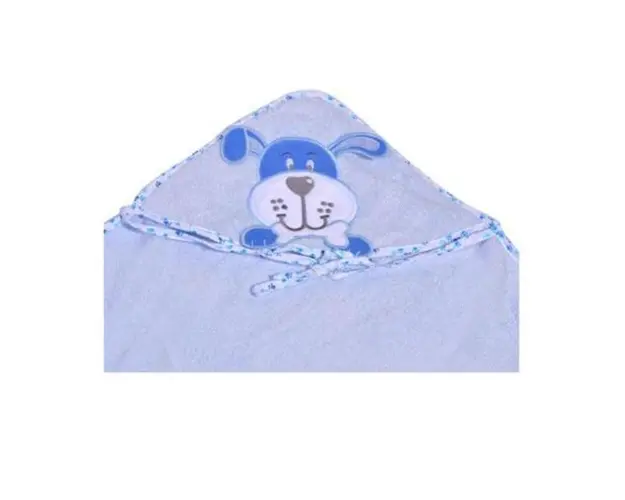 Prosop cu Gluga, model catelus, bumbac, 100x100cm