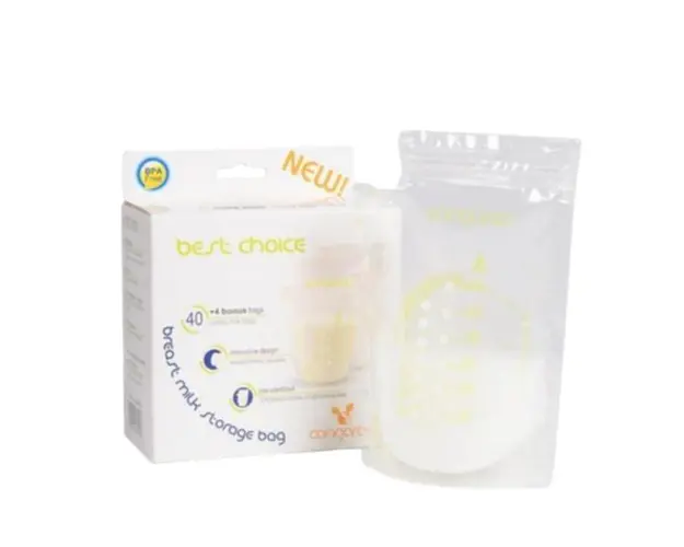 Pungi pentru stocarea laptelui matern Best Choice, 40buc