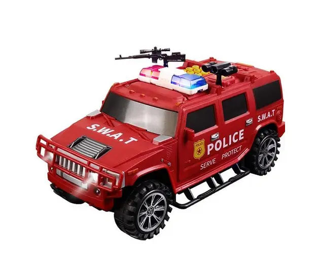 Pusculita in forma de masinuta Smart POLICE Rosie
