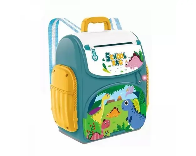 Pusculita-rucsac pentru copii dinozaur multicolor Bebeking