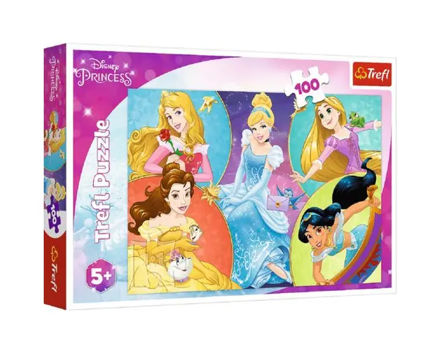 Puzzle 100. Disney Princess: Intalniti printesa dulce