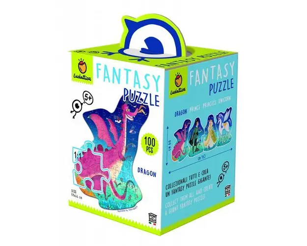Puzzle 100. Lumea fantastica: Dragon