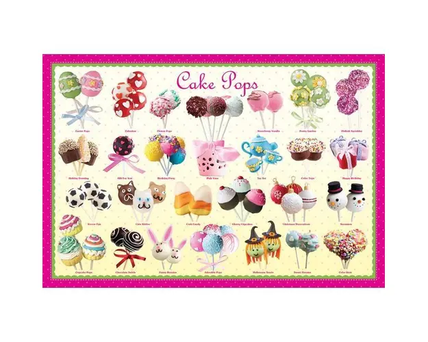 Puzzle 100 piese Cake pops