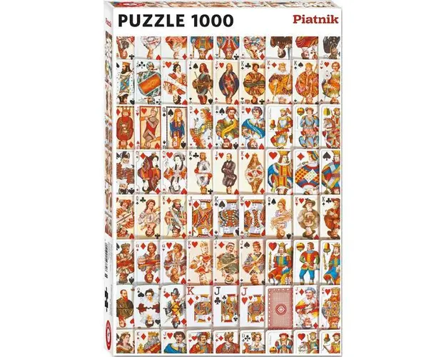 Puzzle 1000. Carti de joc