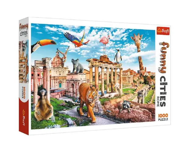 Puzzle 1000. Orase amuzante: Roma salbatica