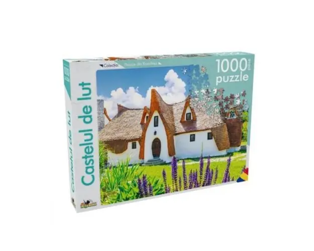 Puzzle 1000 piese Castelul de lut, 7Toys