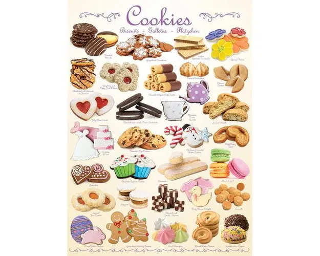 Puzzle 1000 piese Cookies