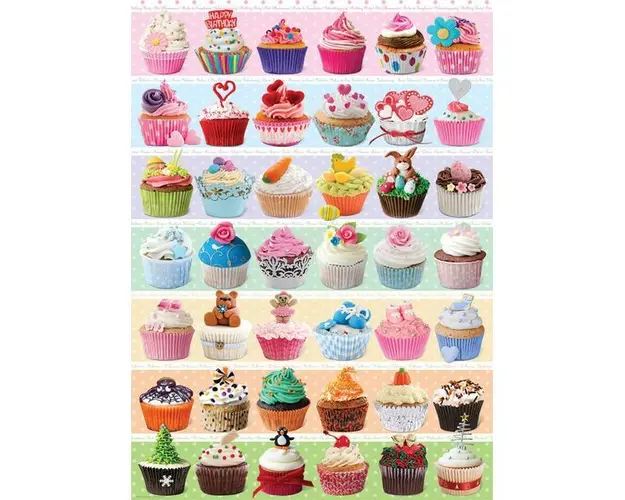 Puzzle 1000 piese Cupcake Celebration