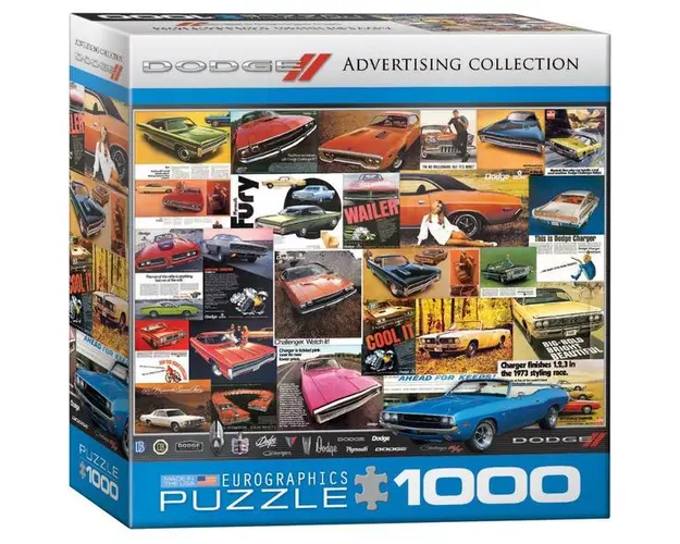 Puzzle 1000 piese Dodge Advertising Collection