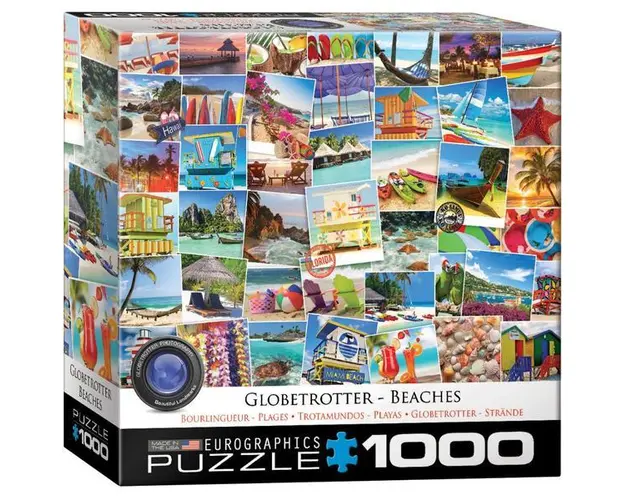 Puzzle 1000 piese Globetrotter Beach