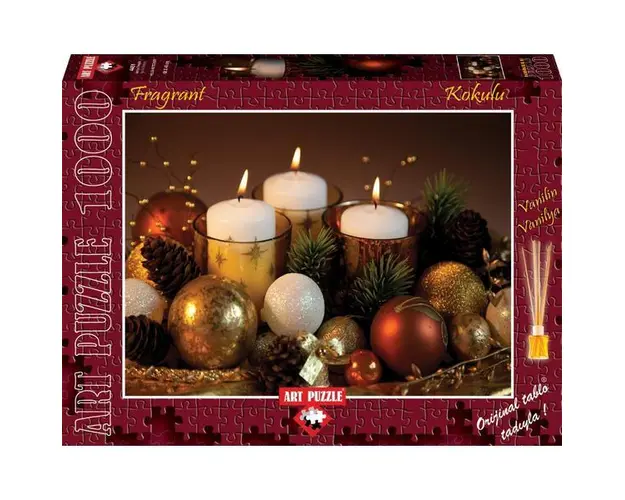 Puzzle 1000 piese - Parfumat Vanilla therapy-HELGA MUTSCHLER