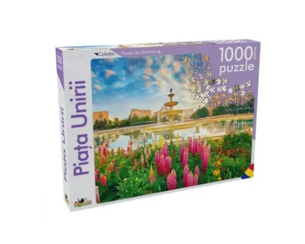 Puzzle 1000 piese Piata Unirii, 7Toys