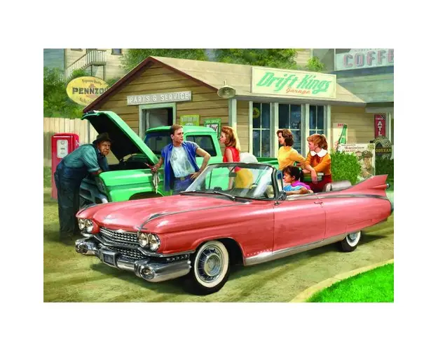 Puzzle 1000 piese The Pink Caddy-Nestor Taylor