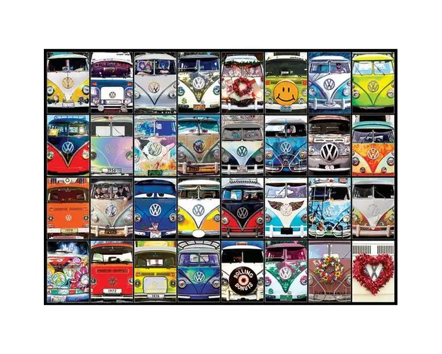 Puzzle 1000 piese VW Cool Faces