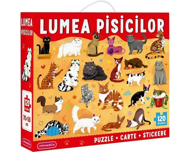 Puzzle 120: Lumea pisicilor