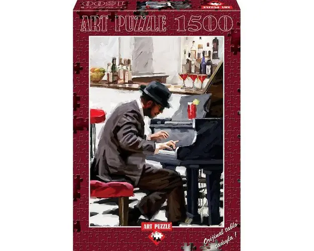 Puzzle 1500 piese - Piano Player-THE MACNEIL STUDIO
