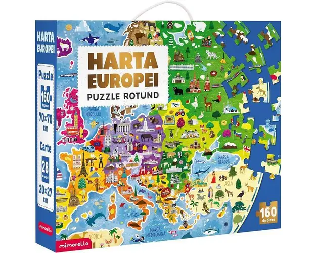 Puzzle 160: Harta Europei