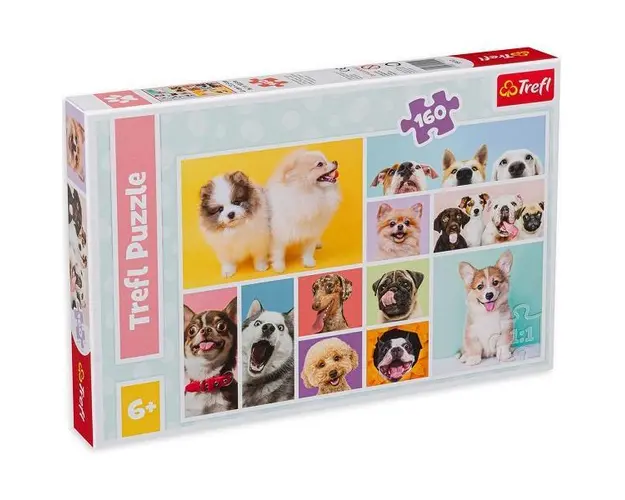 Puzzle 160 Trefl Prietenia Catelusilor