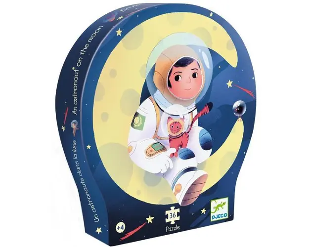 Puzzle 36: Astronaut pe Luna