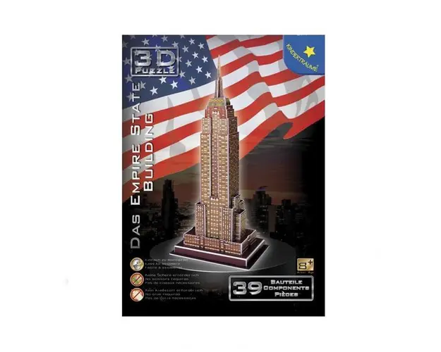 Puzzle 3D 39 piese Empire State Building
