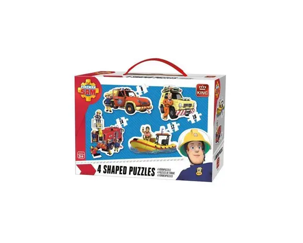 Puzzle 4 in 1, Fireman Sam