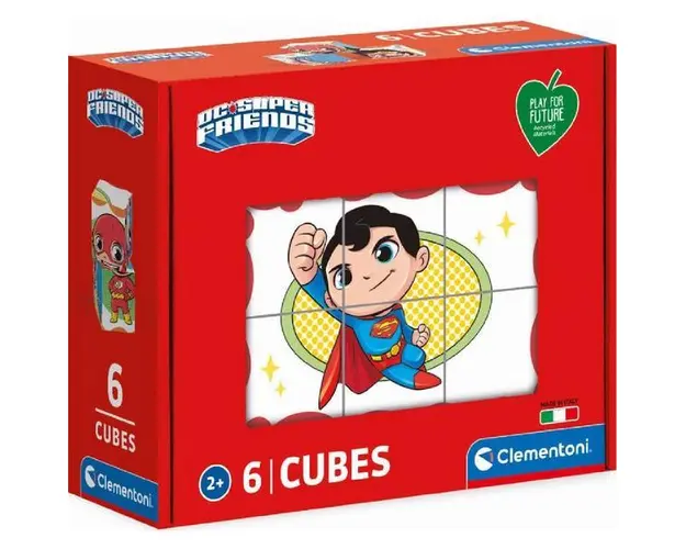 Puzzle 6 cuburi. DC Super Friends