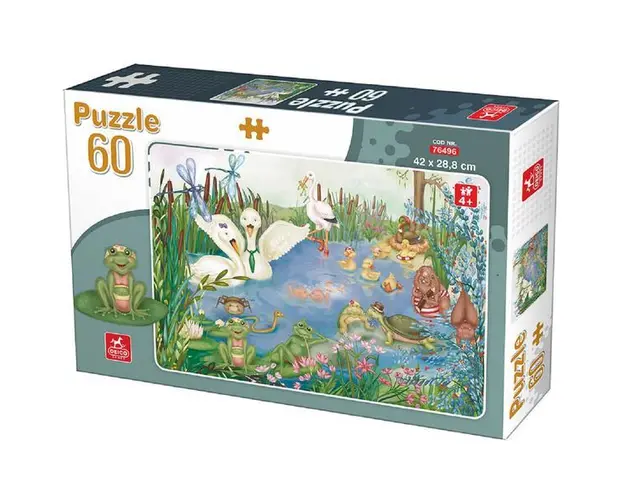 Puzzle 60: Animale de pe balta