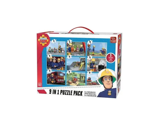 Puzzle 9 in 1, Fireman Sam