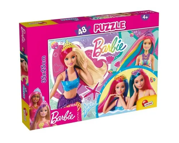 Puzzle Barbie, 48 piese maxi, 7Toys