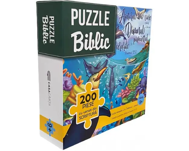 Puzzle biblic 200. Creatia minunata a lui Dumnezeu: Oceanul