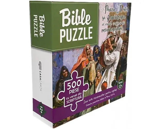 Puzzle biblic 500. Isus este recunoscator pentru copilasi