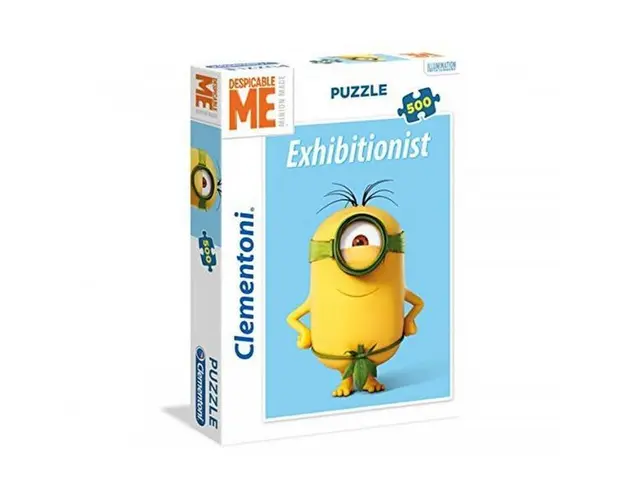 Puzzle Clementoni - Minions - Exhibitionist, 500 piese (60879)