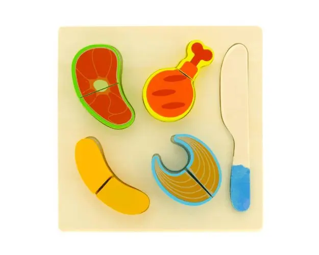 Puzzle de feliat - Alimente, 7Toys