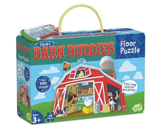 Puzzle de Podea - Barn buddies