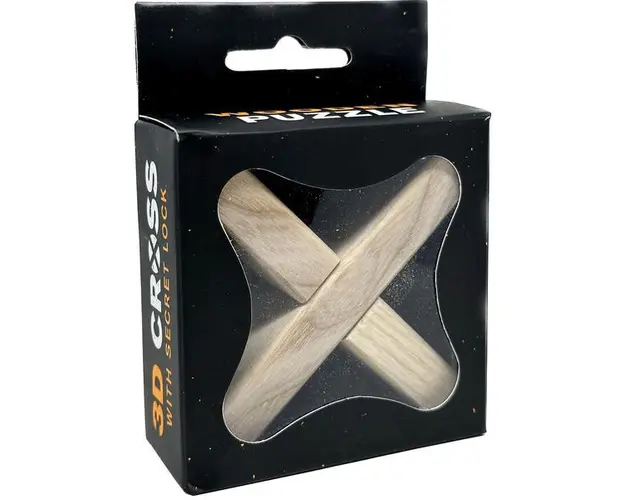 Puzzle din lemn: 3D Cross