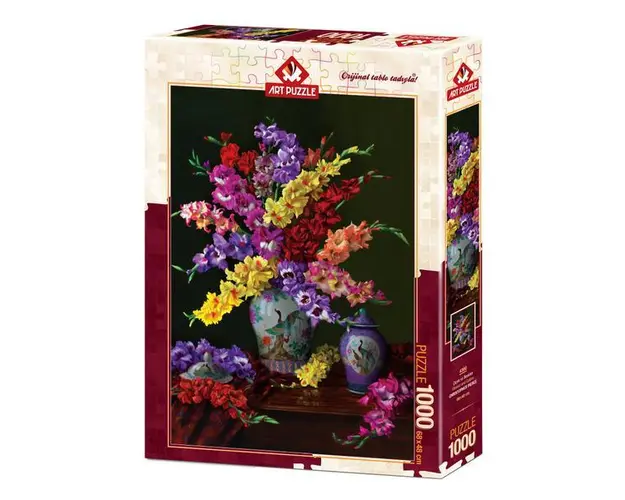 Puzzle Flower And Colors, 1000 piese