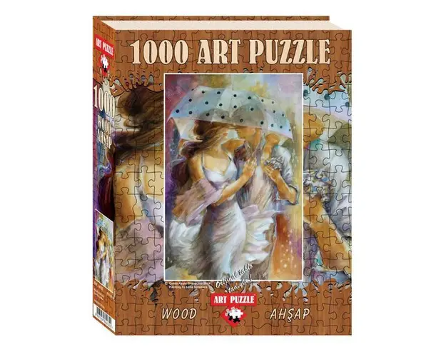 Puzzle lemn One Day In May-Lena Sotskova, 1000 piese
